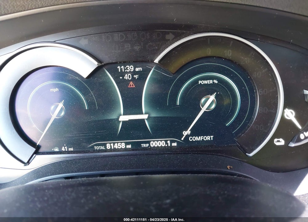 2019 BMW 530E IPERFORMANCE VIN: WBAJA9C55KB398646