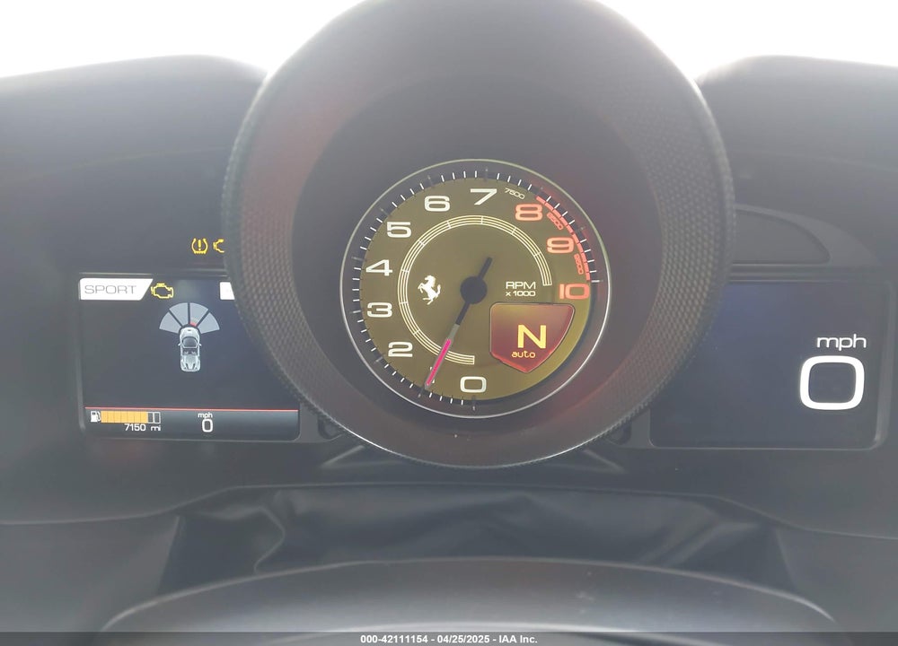2022 FERRARI F8 SPIDER VIN: ZFF93LMA4N0277116