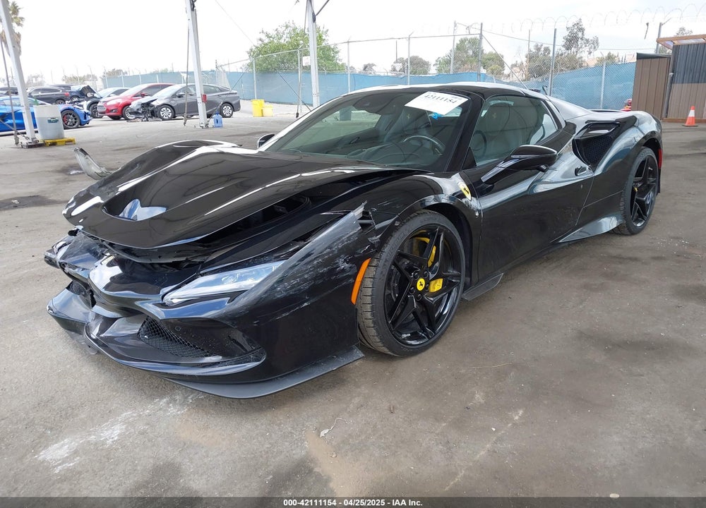 2022 FERRARI F8 SPIDER VIN: ZFF93LMA4N0277116