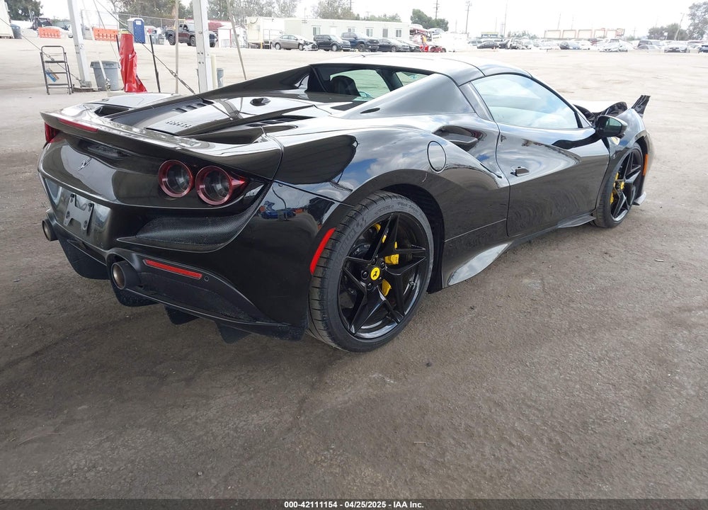 2022 FERRARI F8 SPIDER VIN: ZFF93LMA4N0277116