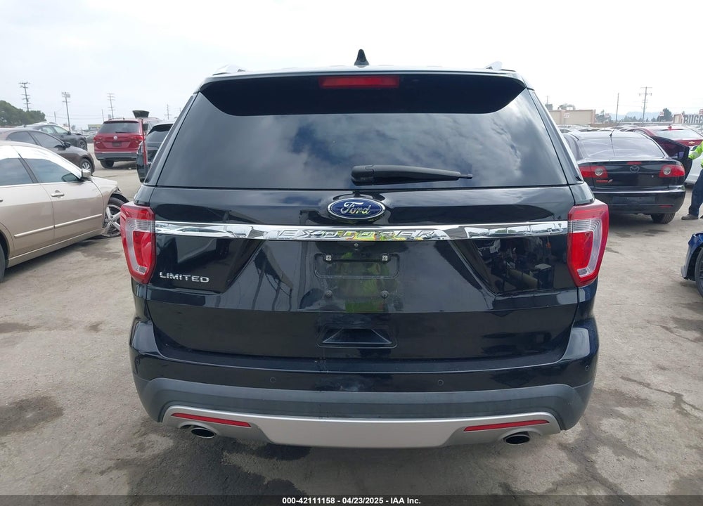 2016 FORD EXPLORER VIN: 1FM5K7F89GGB64463