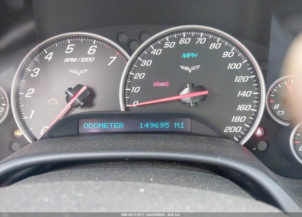 2009 CHEVROLET CORVETTE VIN: 1G1YY25W795101002