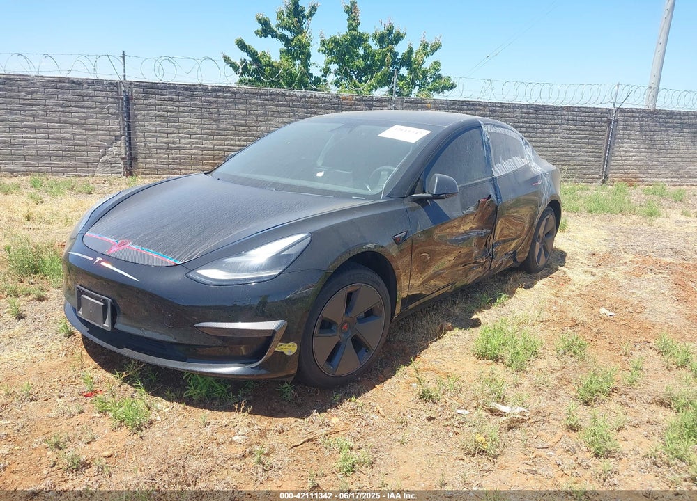 2021 TESLA MODEL 3 STANDARD RANGE PLUS REAR-WHEEL DRIVE VIN: 5YJ3E1EA7MF992425