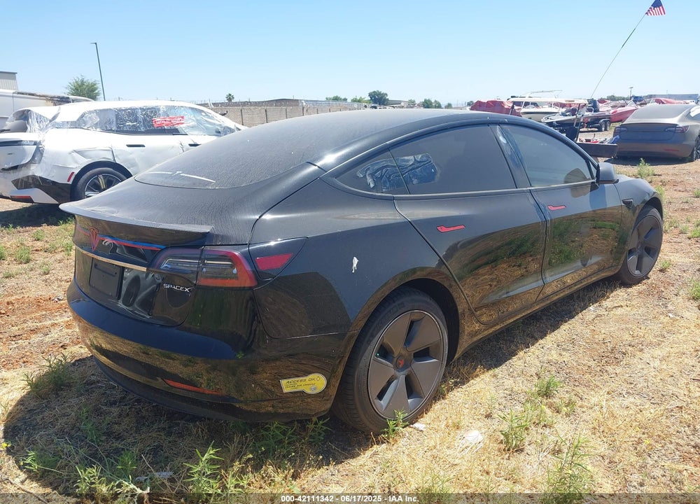 2021 TESLA MODEL 3 STANDARD RANGE PLUS REAR-WHEEL DRIVE VIN: 5YJ3E1EA7MF992425