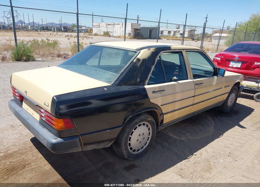 1985 MERCEDES-BENZ 190 E 2.3 VIN: WDBDA24C3FF107644