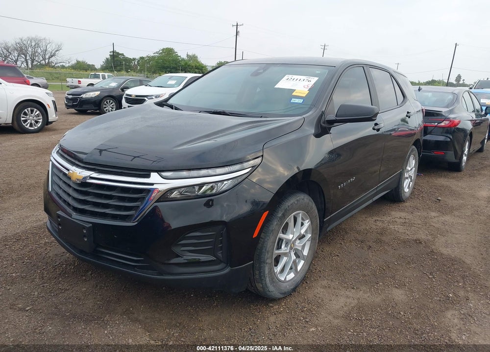 2022 CHEVROLET EQUINOX FWD LS VIN: 2GNAXHEV0N6136170