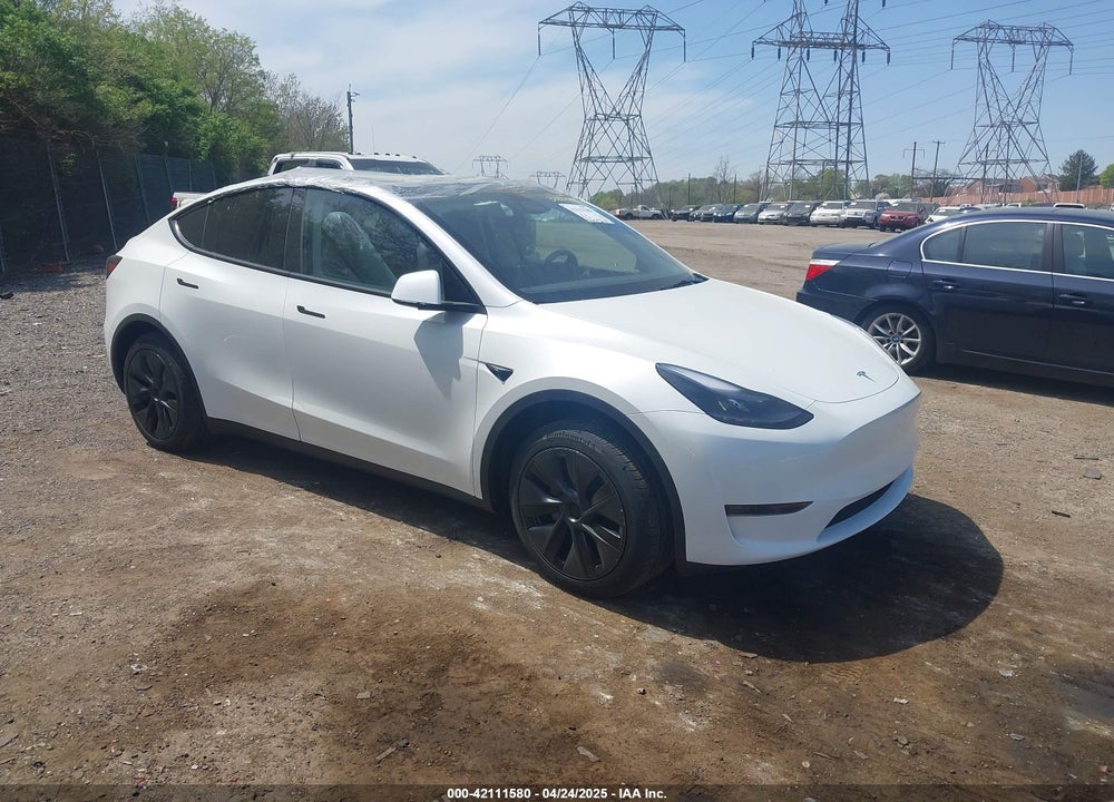 2025 TESLA MODEL Y LONG RANGE DUAL MOTOR ALL-WHEEL DRIVE VIN: 7SAYGDED7SA378872