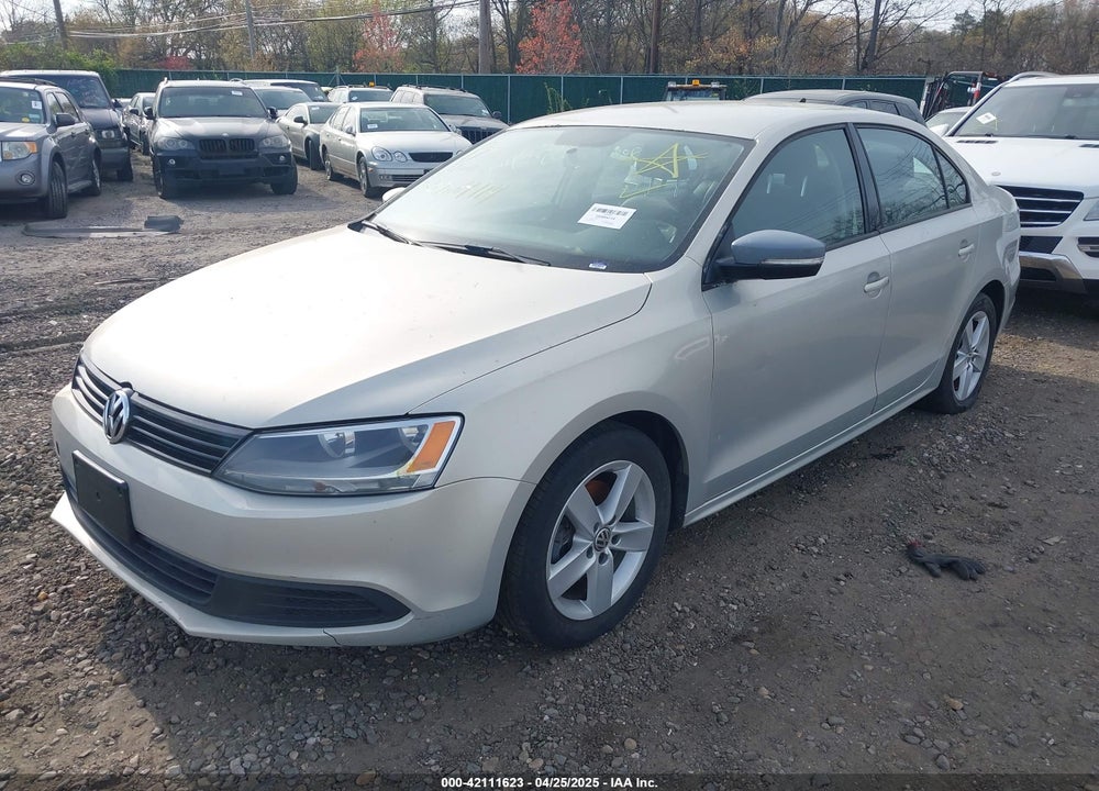 2012 VOLKSWAGEN JETTA 2.0L TDI VIN: 3VWLL7AJ3CM036803