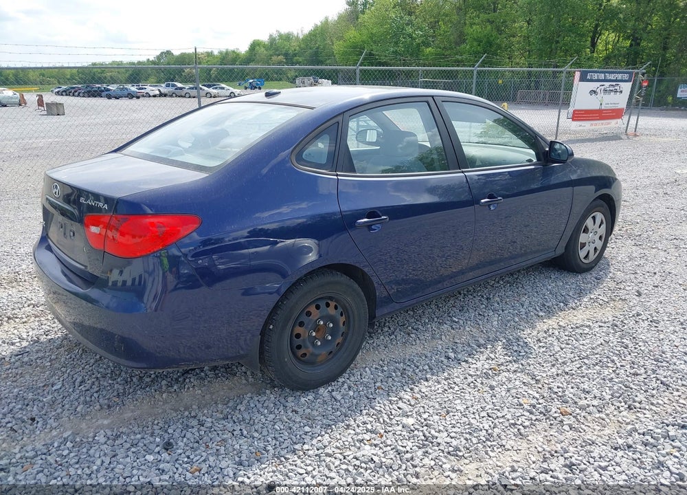 2008 HYUNDAI ELANTRA VIN: KMHDU46DX8U422123