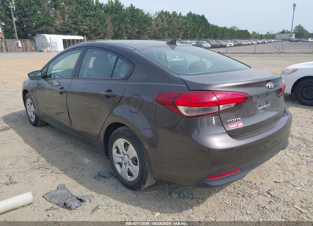 2017 KIA FORTE LX VIN: 3KPFK4A71HE050187