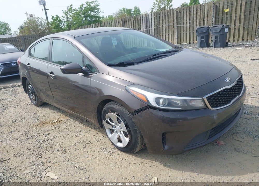 2017 KIA FORTE LX VIN: 3KPFK4A71HE050187