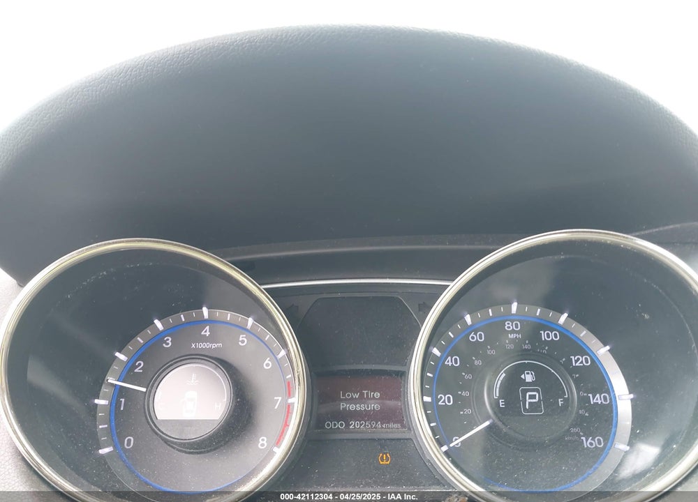 2013 HYUNDAI SONATA GLS VIN: 5NPEB4AC7DH722171