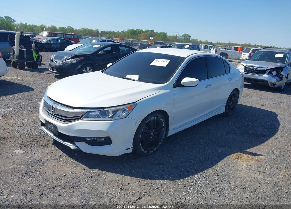 2016 HONDA ACCORD VIN: 1HGCR2F5XGA017783