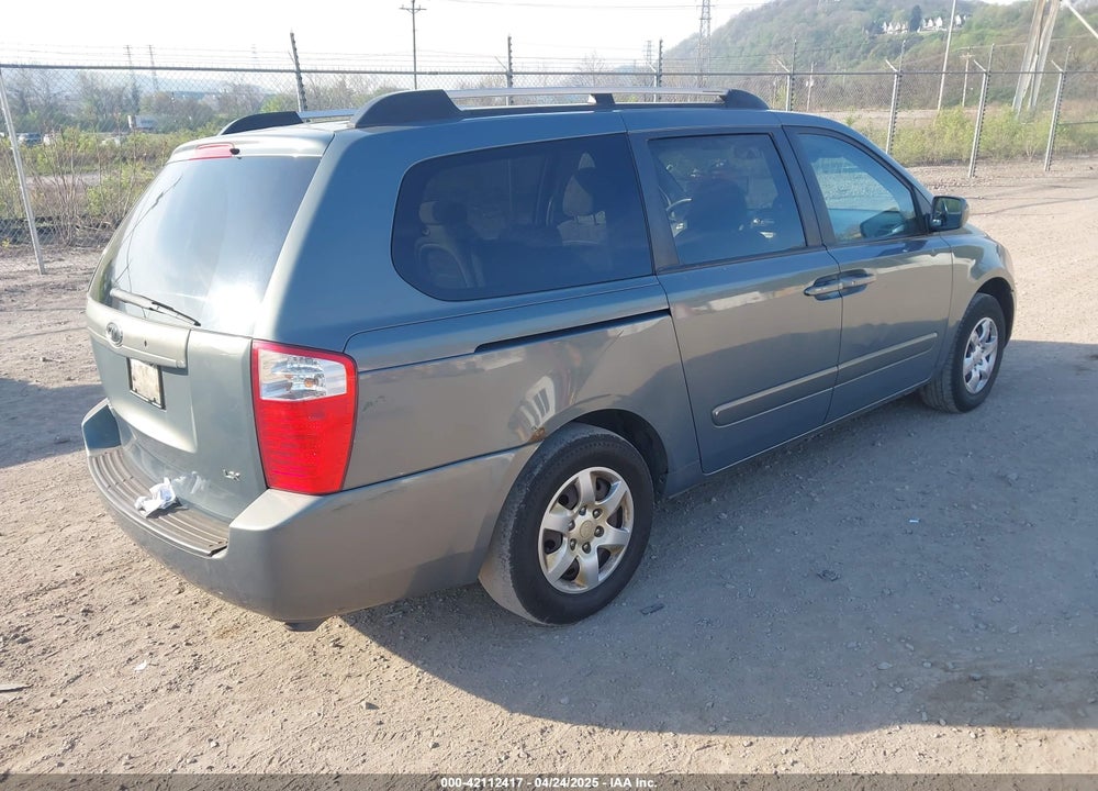 2007 KIA SEDONA LX VIN: KNDMB233X76121817