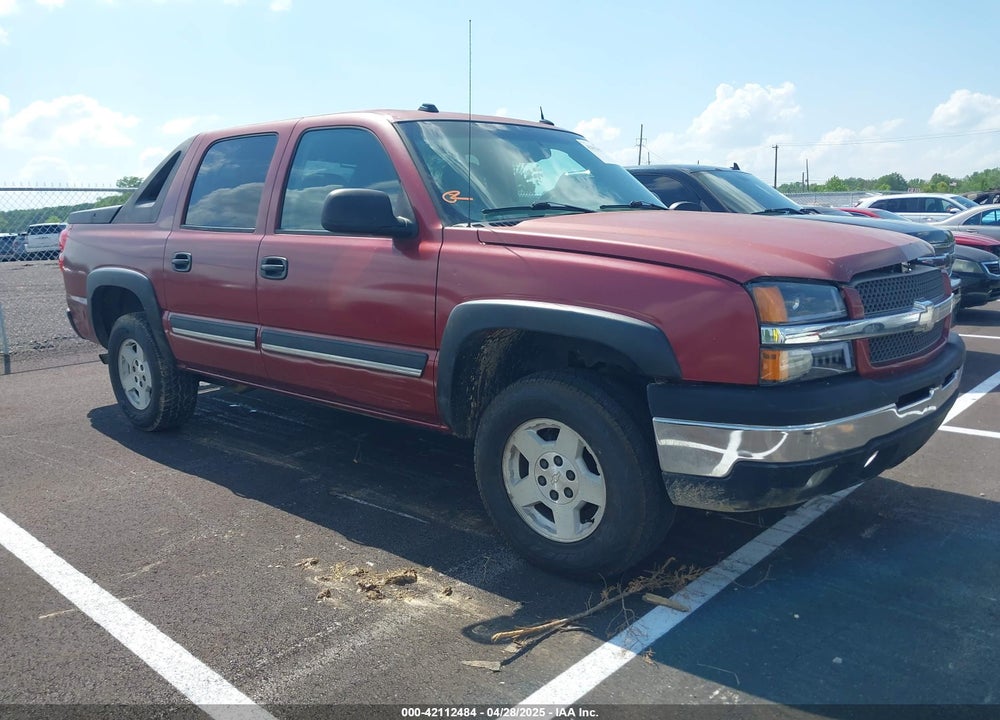2004 CHEVROLET AVALANCHE 1500 VIN: 3GNEK12T94G197143