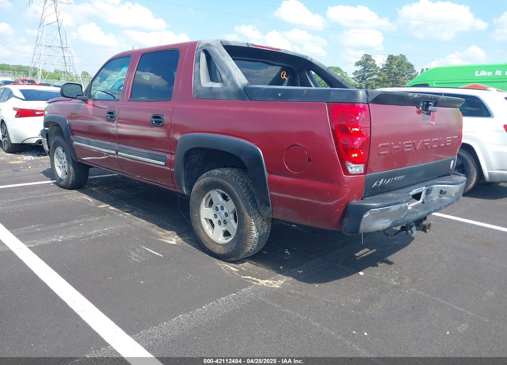 2004 CHEVROLET AVALANCHE 1500 VIN: 3GNEK12T94G197143