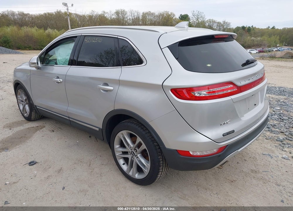 2017 LINCOLN MKC RESERVE VIN: 5LMCJ3D96HUL54042