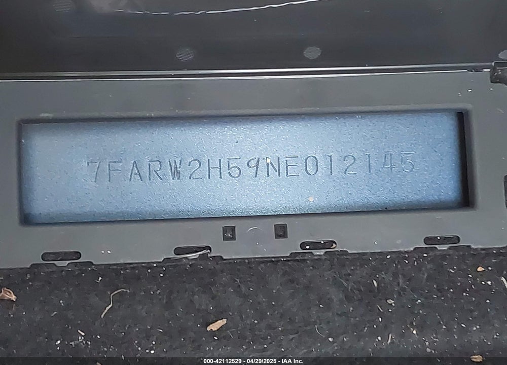 2022 HONDA CR-V AWD EX VIN: 7FARW2H59NE012145