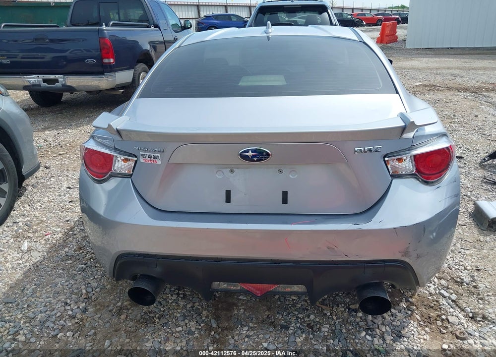 2015 SUBARU BRZ VIN: JF1ZCAC15F9601987