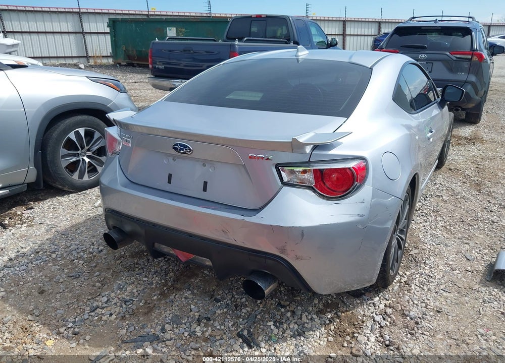 2015 SUBARU BRZ VIN: JF1ZCAC15F9601987