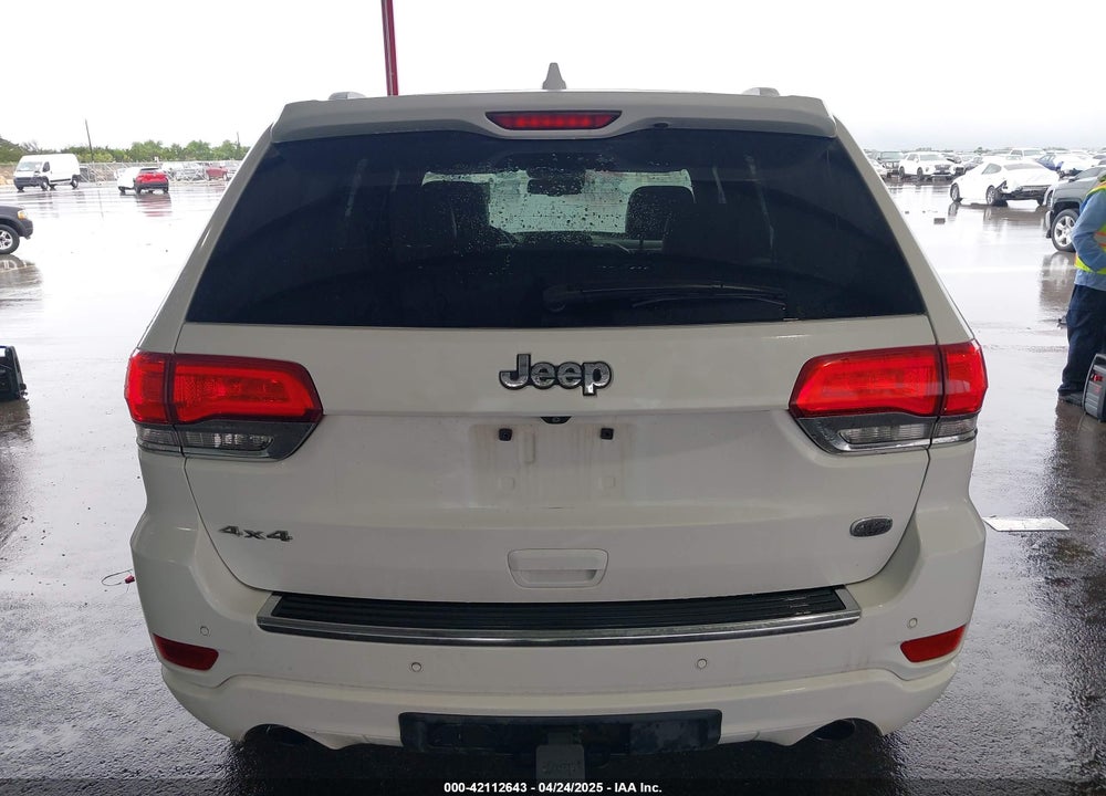 2016 JEEP GRAND CHEROKEE VIN: 1C4RJFCG0GC320217