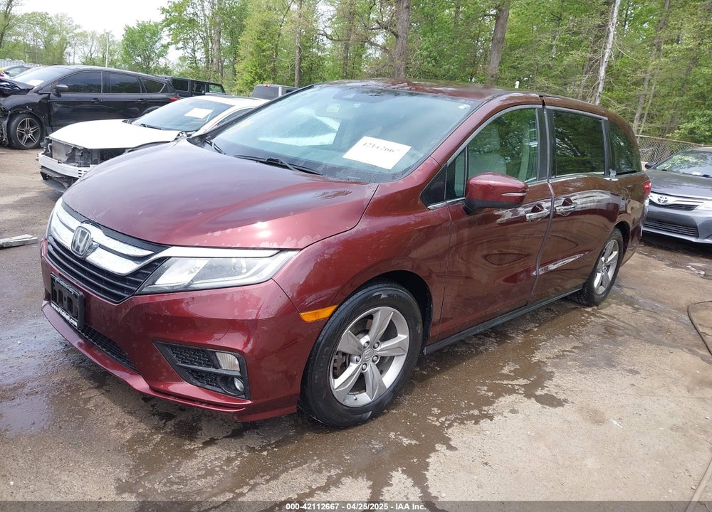 2018 HONDA ODYSSEY EX VIN: 5FNRL6H56JB015557