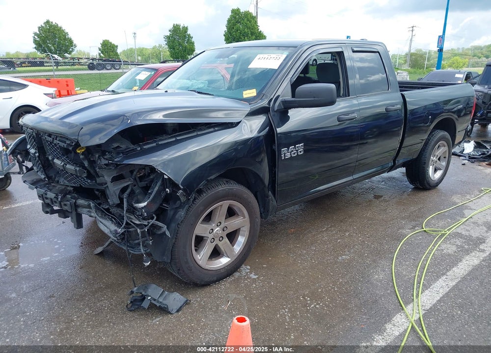 2018 RAM 1500 EXPRESS 4X2 6'4 BOX VIN: 1C6RR6FG9JS195131
