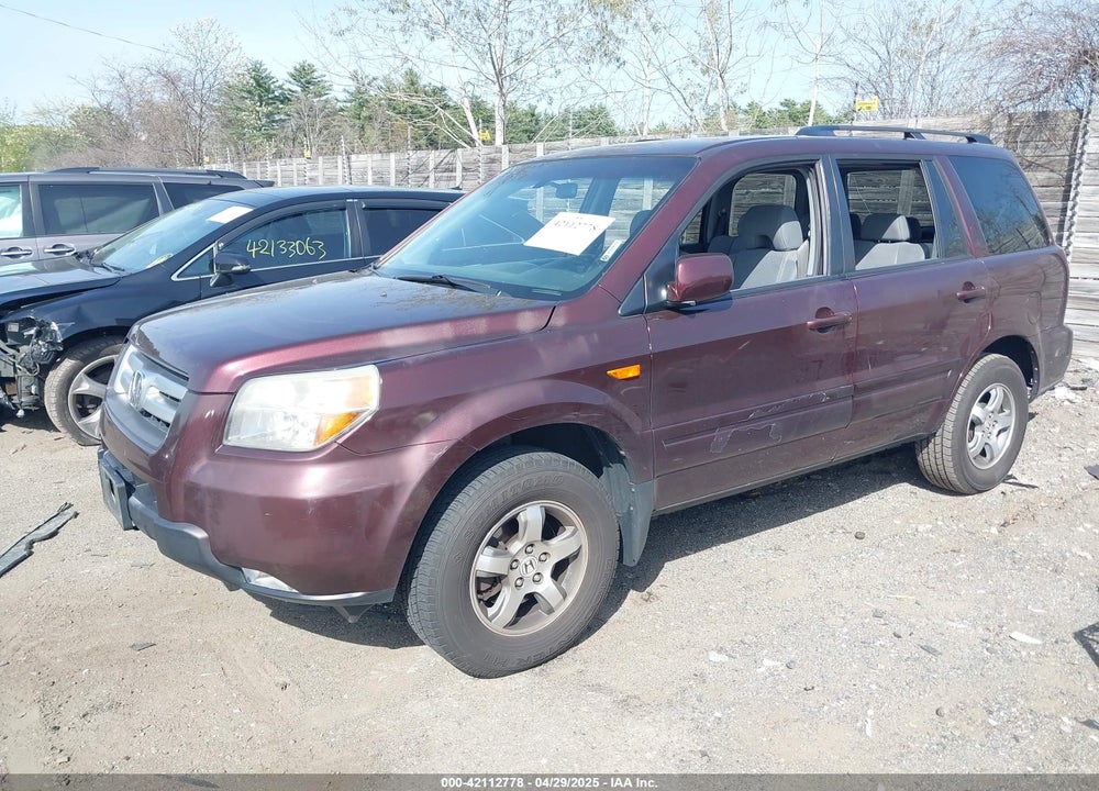 2008 HONDA PILOT VIN: 5FNYF18428B052970