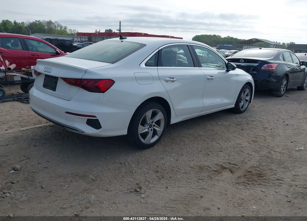 2022 AUDI A3 PREMIUM 40 TFSI FRONT-WHEEL DRIVE S TRONIC VIN: WAUAUDGY2NA033575