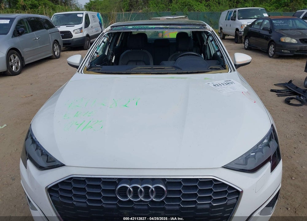 2022 AUDI A3 PREMIUM 40 TFSI FRONT-WHEEL DRIVE S TRONIC VIN: WAUAUDGY2NA033575
