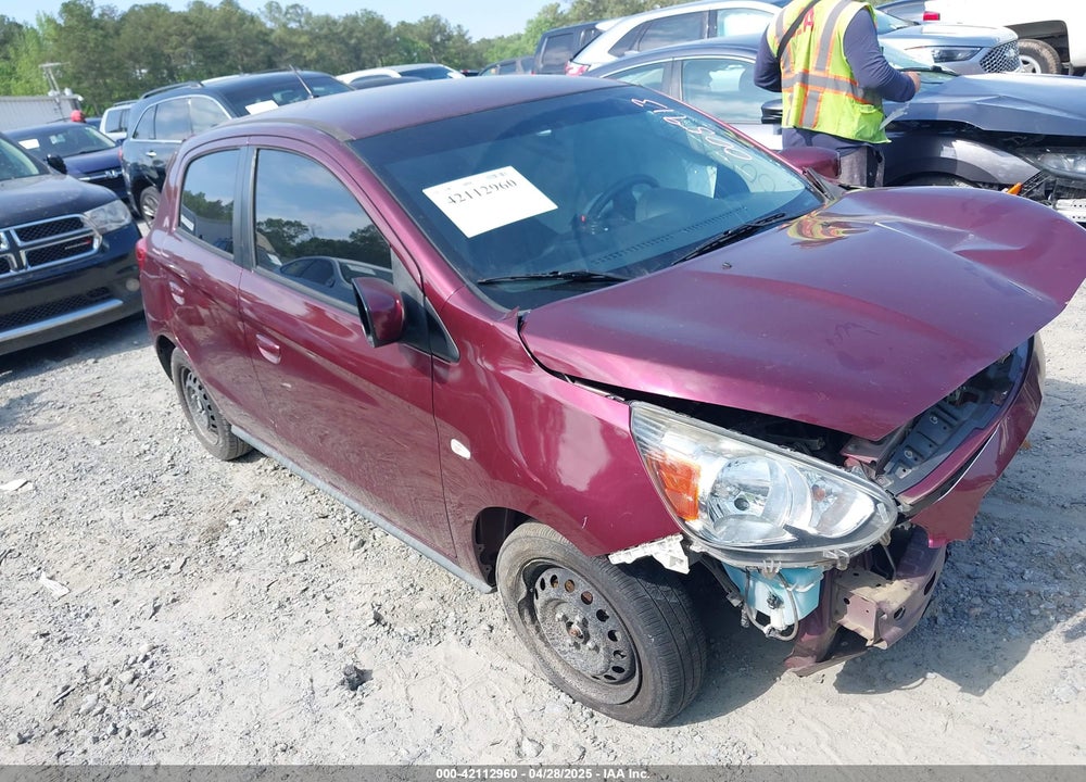 2018 MITSUBISHI MIRAGE ES VIN: ML32A3HJXJH005913