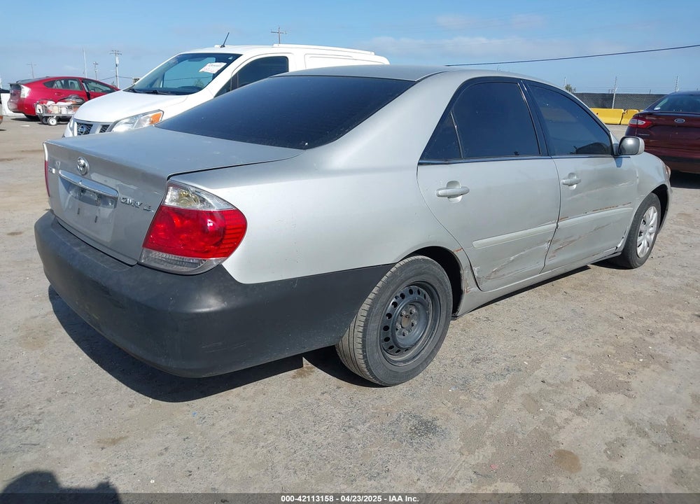 2005 TOYOTA CAMRY LE VIN: 4T1BE32K25U036505