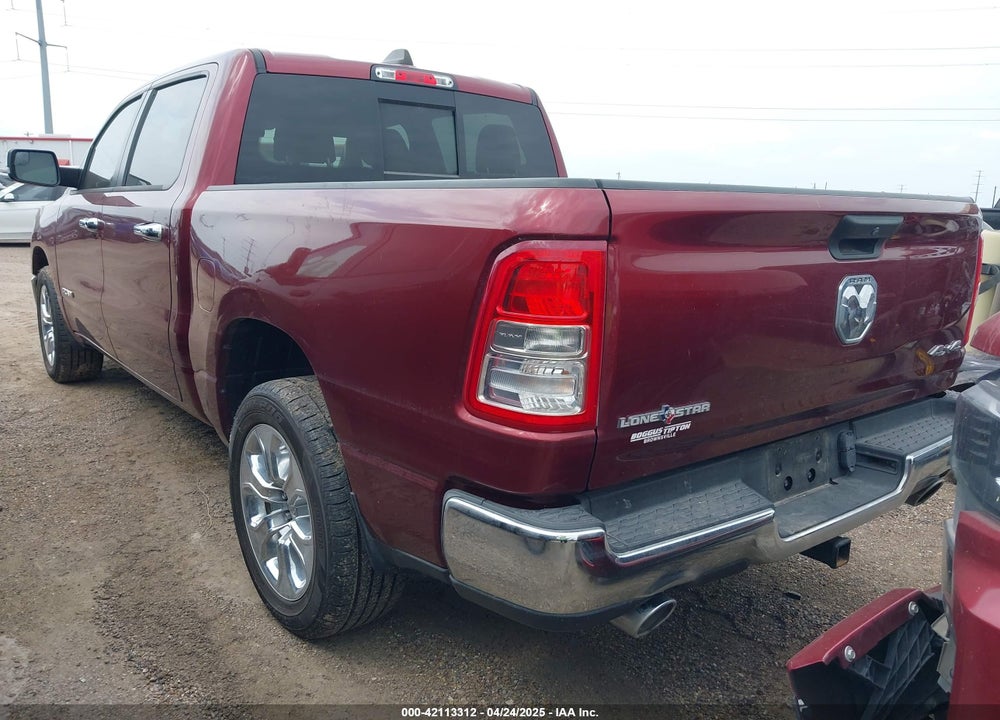 2023 RAM 1500 LONE STAR 4X4 5'7 BOX VIN: 1C6SRFFT2PN702988