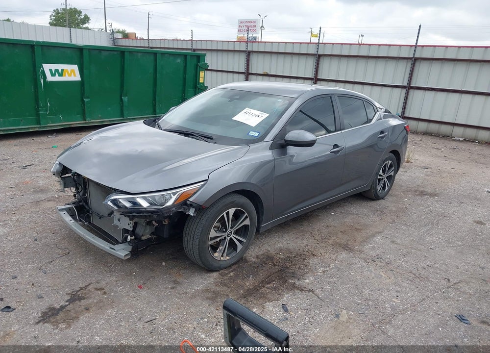 2023 NISSAN SENTRA SV XTRONIC CVT VIN: 3N1AB8CV5PY298956