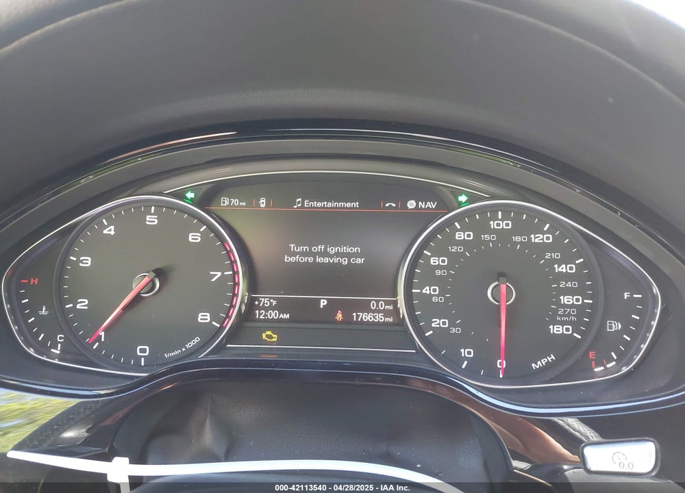 2013 AUDI A8 L VIN: WAURGAFD0DN005532