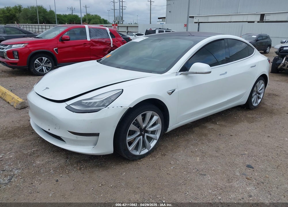 2018 TESLA MODEL 3 LONG RANGE/MID RANGE VIN: 5YJ3E1EA4JF035990