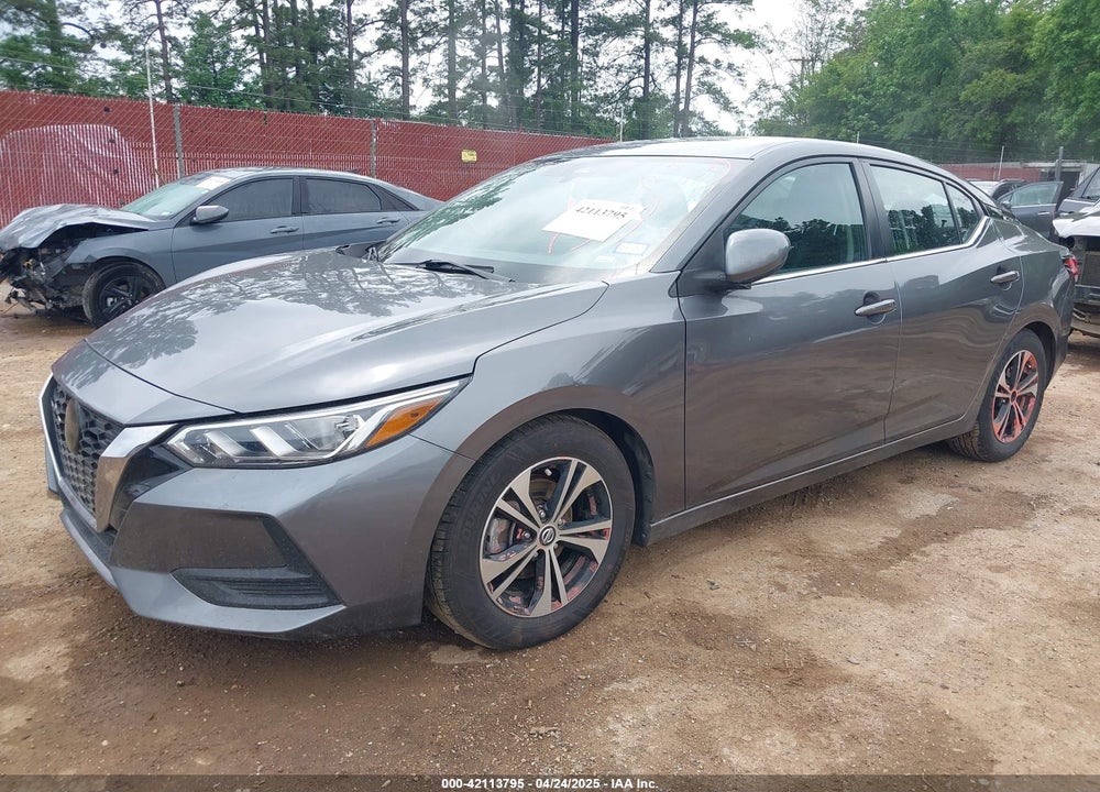 2022 NISSAN SENTRA SV XTRONIC CVT VIN: 3N1AB8CVXNY240743