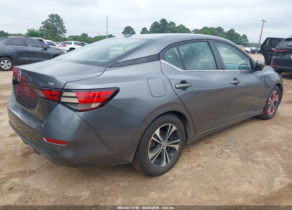 2022 NISSAN SENTRA SV XTRONIC CVT VIN: 3N1AB8CVXNY240743