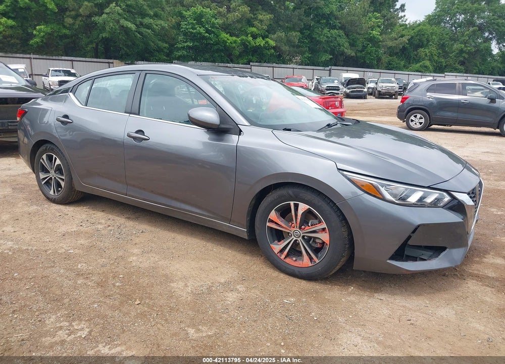 2022 NISSAN SENTRA SV XTRONIC CVT VIN: 3N1AB8CVXNY240743