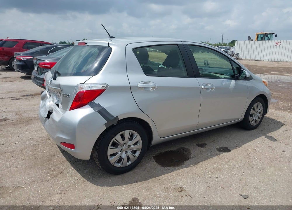 2012 TOYOTA YARIS L VIN: JTDKTUD39CD526006