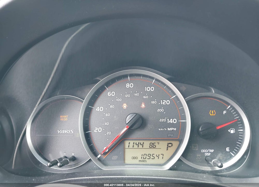 2012 TOYOTA YARIS L VIN: JTDKTUD39CD526006