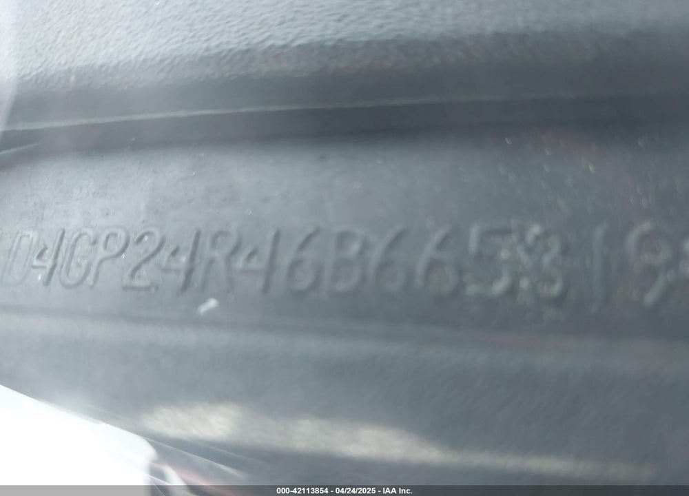 2006 DODGE GRAND CARAVAN SE VIN: 1D4GP24R46B665319