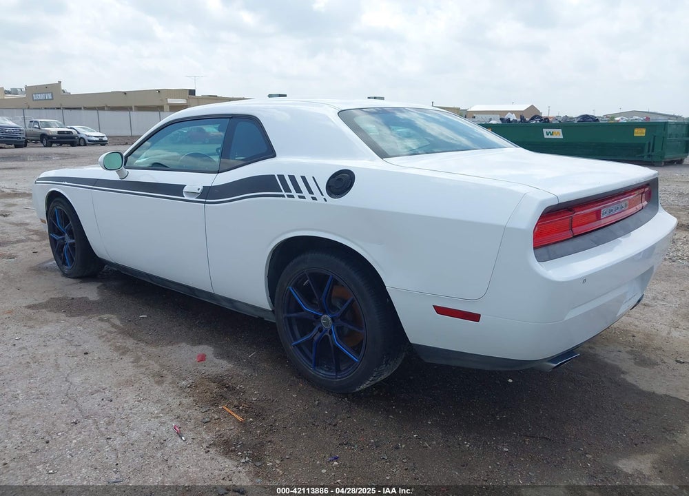 2013 DODGE CHALLENGER VIN: 2C3CDYAG9DH693796