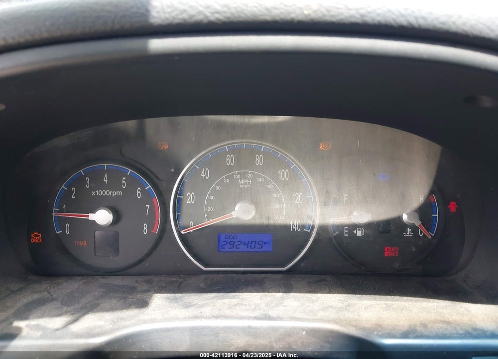 2008 HYUNDAI SANTA FE VIN: 5NMSG13D98H142030