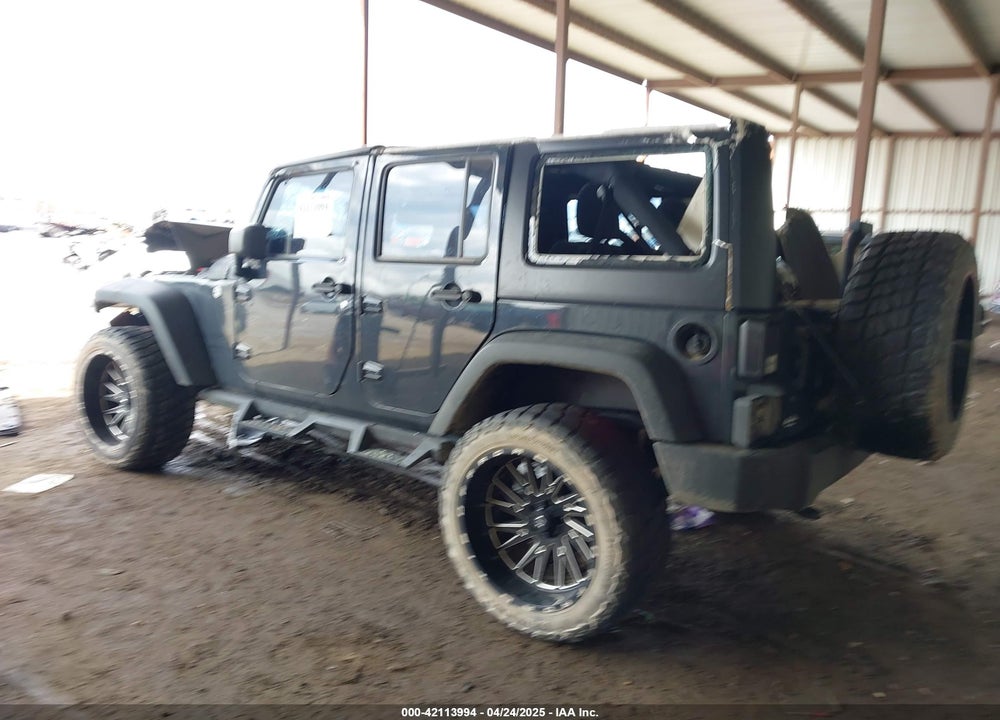 2016 JEEP WRANGLER UNLIMITED SPORT VIN: 1C4BJWDG9GL319356