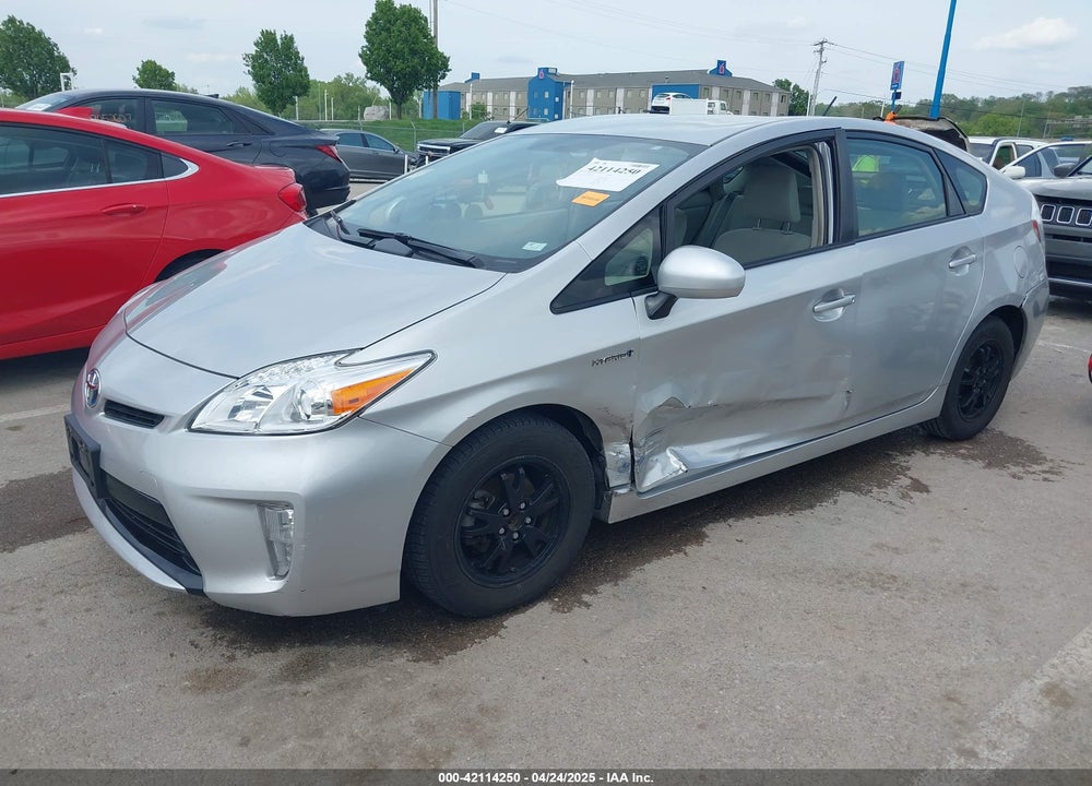 2014 TOYOTA PRIUS VIN: JTDKN3DUXE1747468