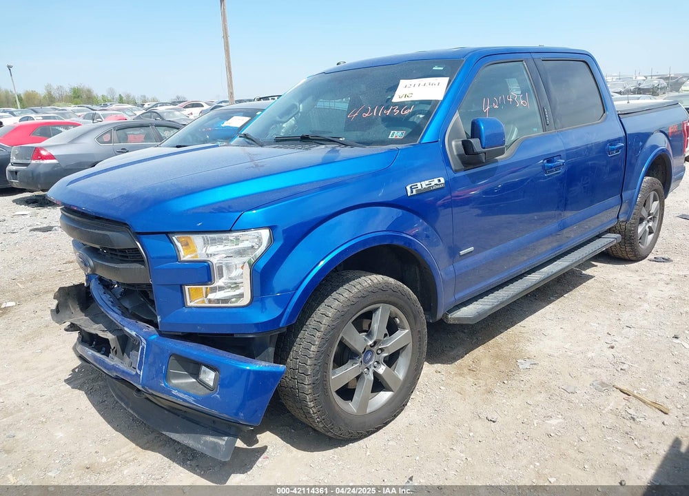 2017 FORD F-150 LARIAT VIN: 1FTEW1EP9HFB97467