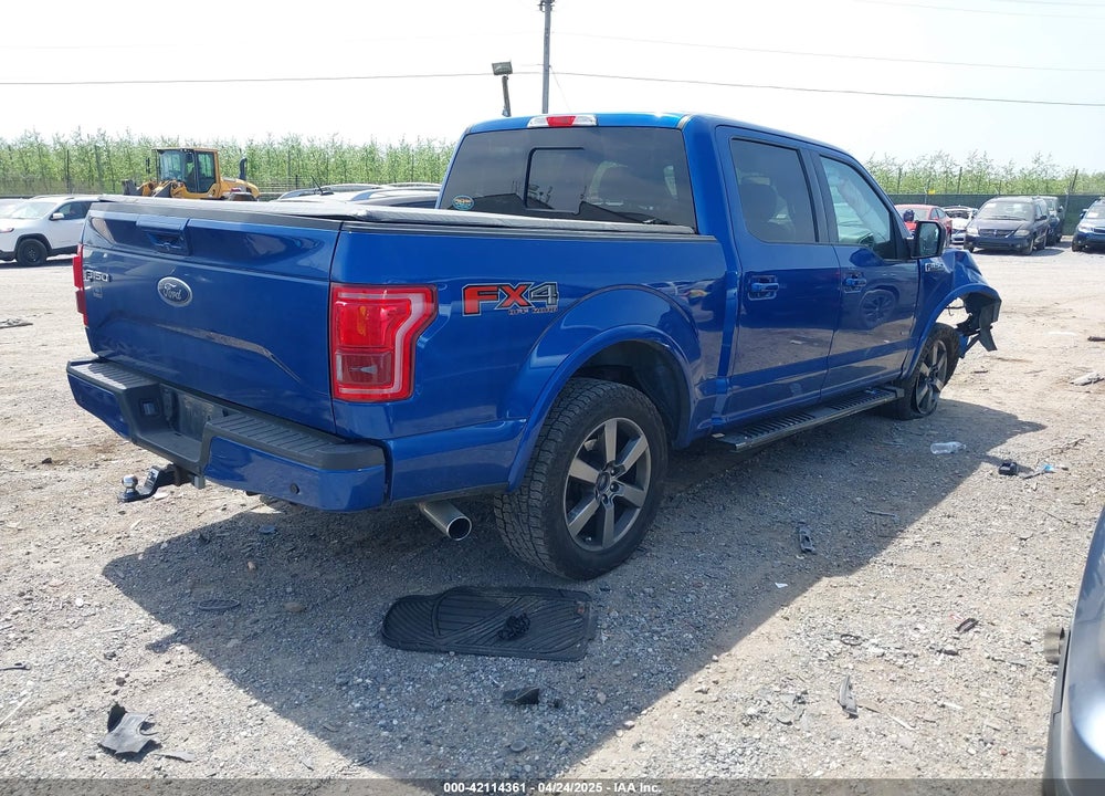 2017 FORD F-150 LARIAT VIN: 1FTEW1EP9HFB97467
