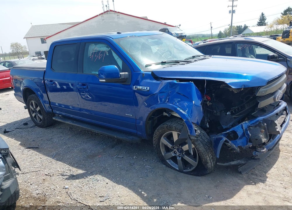 2017 FORD F-150 LARIAT VIN: 1FTEW1EP9HFB97467