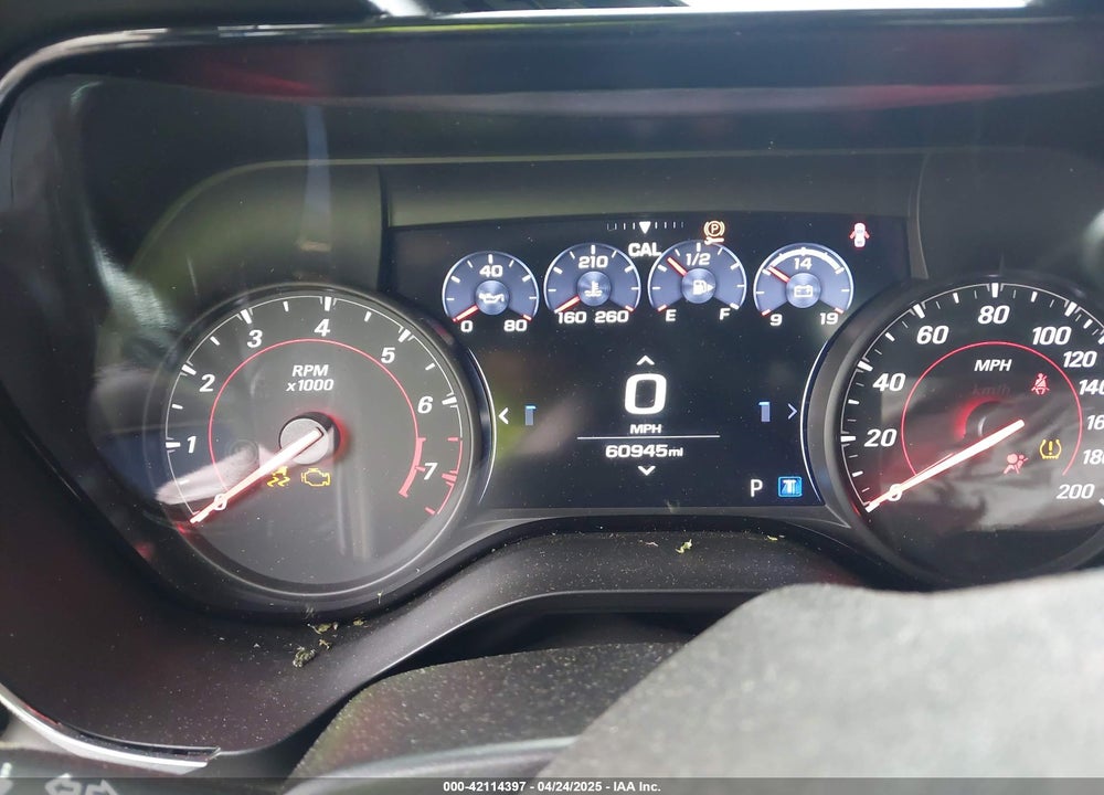 2019 CHEVROLET CAMARO VIN: 1G1FH1R79K0123624